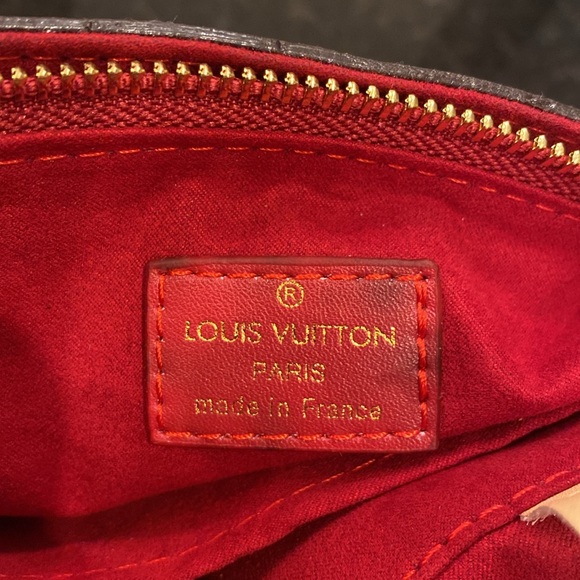 Authenticated Louis Vuitton Soufflot Tote Monogram Canvas with Leather BB - Picture 14 of 16